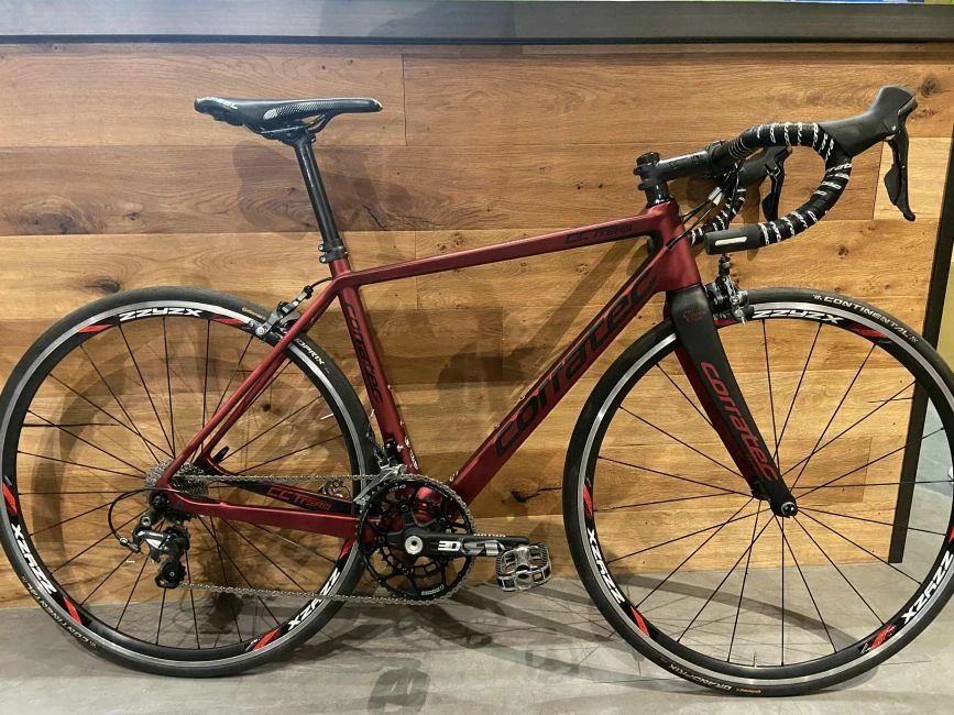 Corratec CCT Team Ultegra *Testrad* (Grösse: 46cm | Farbe: Burgundrot/schwarz) 4 Corratec CCT Team Ultegra *Testrad* (Grösse: 46cm | Farbe: Burgundrot/schwarz) – Bild 2