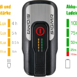 Sigma Sport AURA 80 USB 7 Sigma Sport AURA 80 USB -Bergamont Verkaufsladen akkuindikator 02